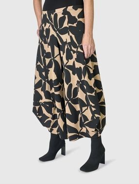 NWT Alembika Jenny Jacquard Punto Pants, Blackout Size 7 (US 18-20)